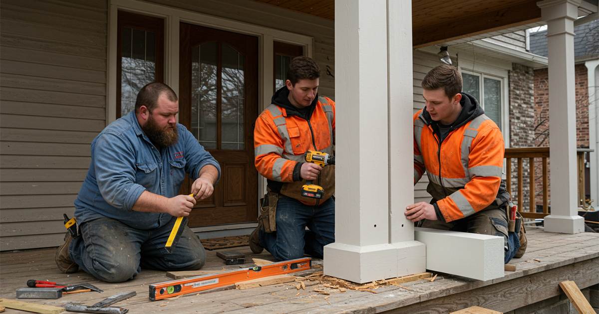 Column replacement timeline: How long does it take?