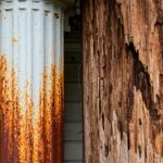 rust or rot in columns
