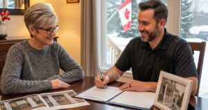 signing contract after understanding cost factors in porch column replacement