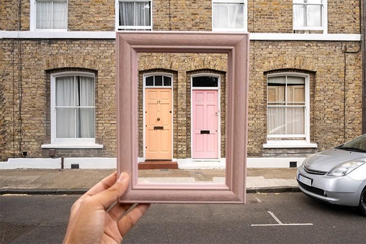 Two doors with the best paint for exterior door projects