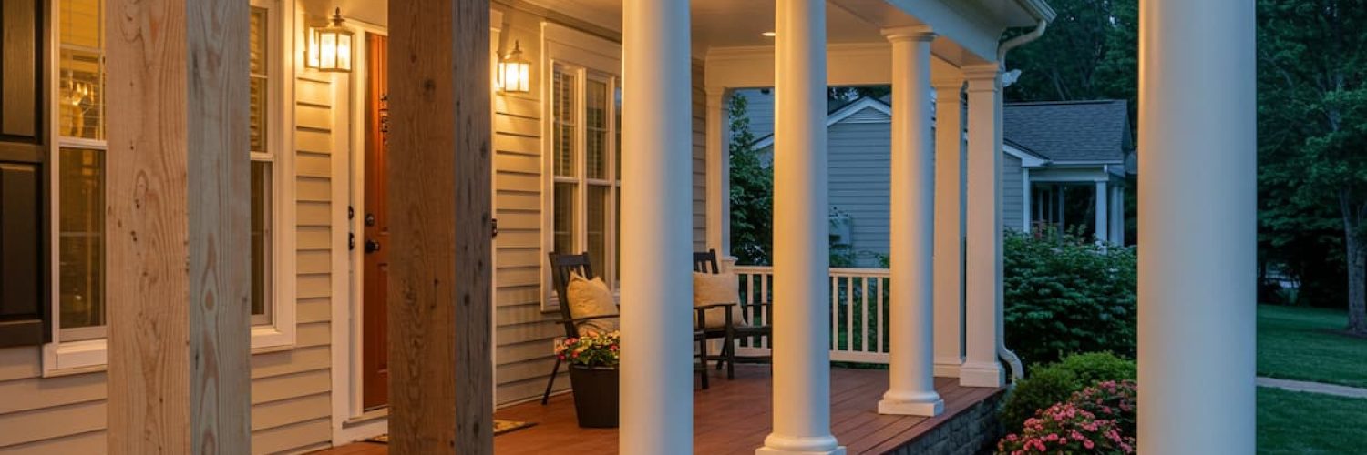 How to Choose the Best Material for Your Porch Columns